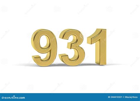 3D Lotto Number: 931 .